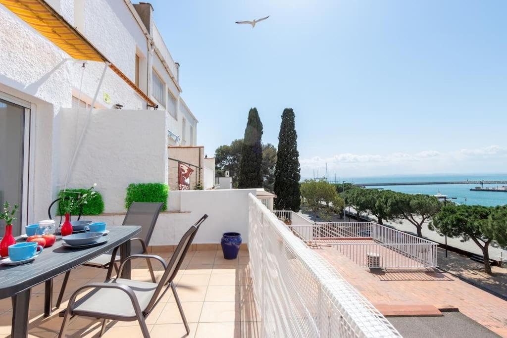 Merce 30-Amplia Casa De Vacaciones Con Vistas Al Mar Roses Exterior foto